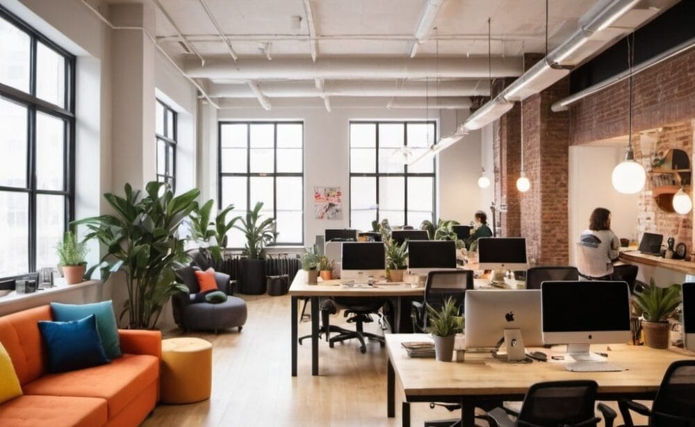 Bureau en Espace Ouvert