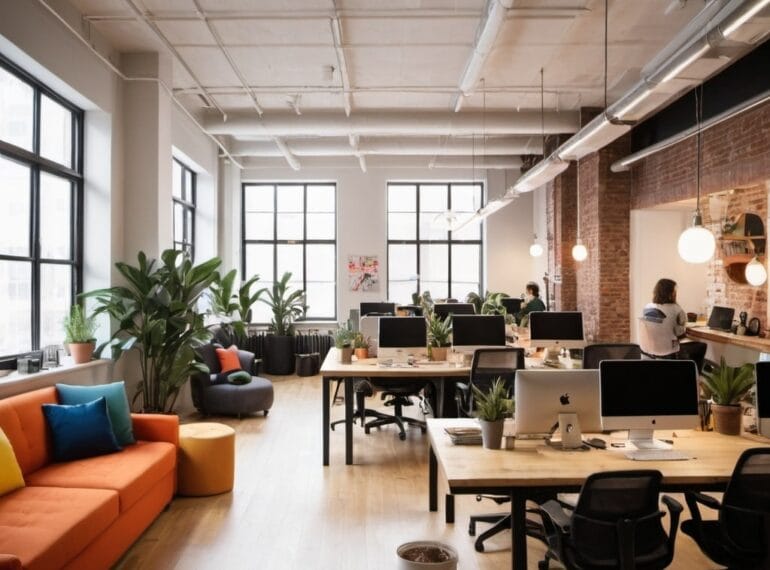 Bureau en Espace Ouvert